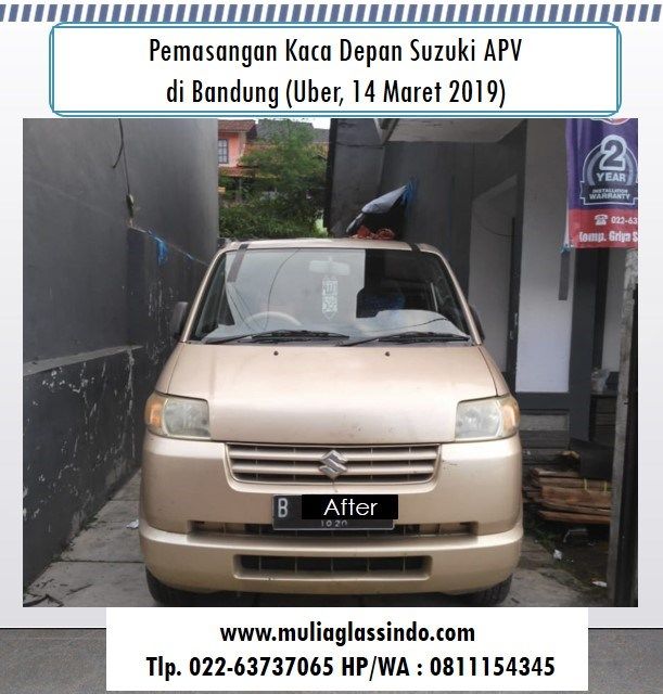 Kaca Depan Suzuki APV di Bandung