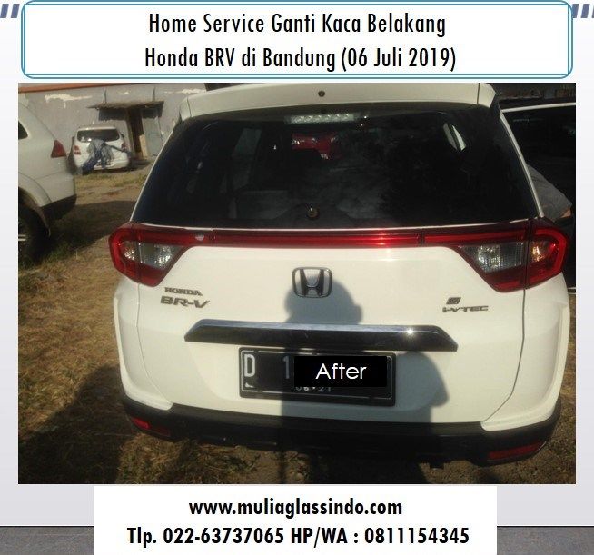 Kaca Belakang Honda BRV di Bandung