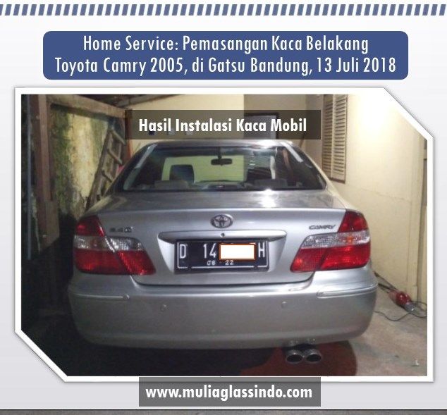 Kaca Belakang Toyota Camry