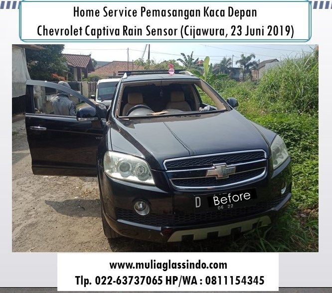 Home Service Pemasangan Kaca Depan Chevrolet Captiva di Bandung Bergaransi
