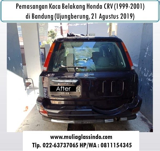 Kaca Belakang Honda CRV di Bandung