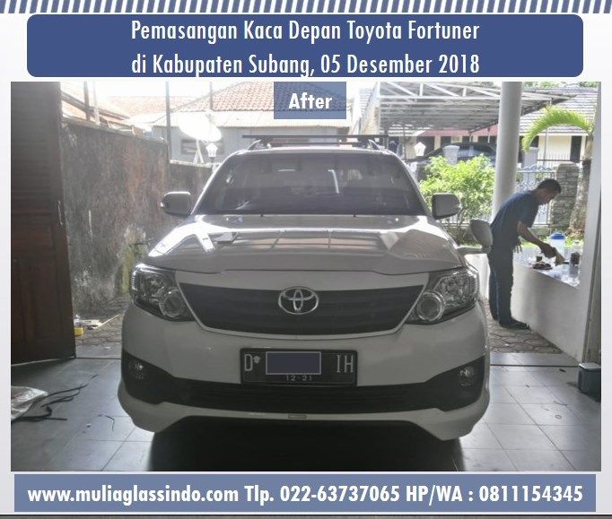 Kaca Depan Fortuner Bandung