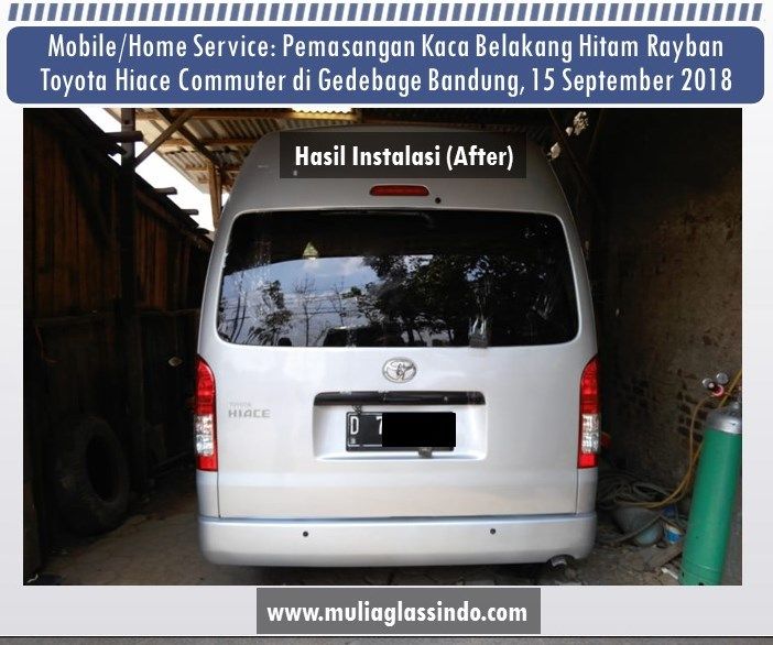 Kaca Belakang Hi-Ace