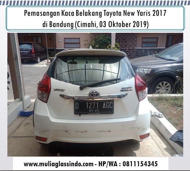 Kaca Belakang New Yaris