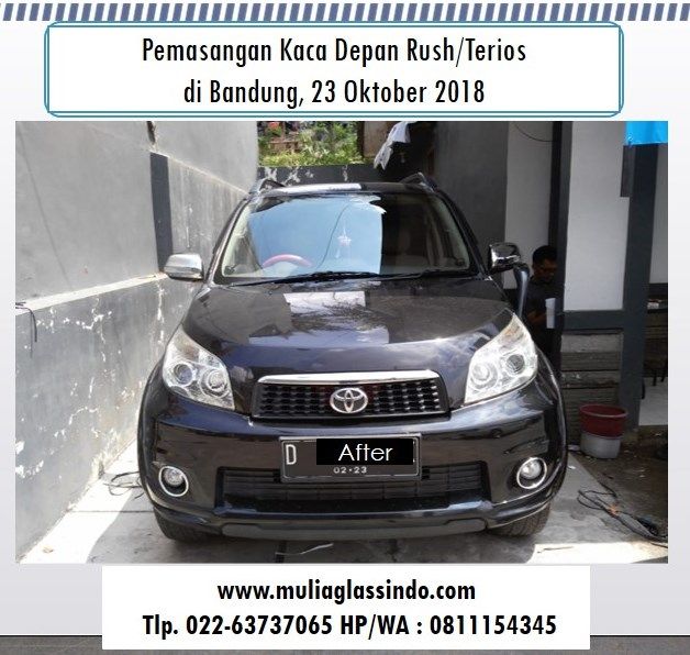 Kaca Depan Rush/Terios di Bandung