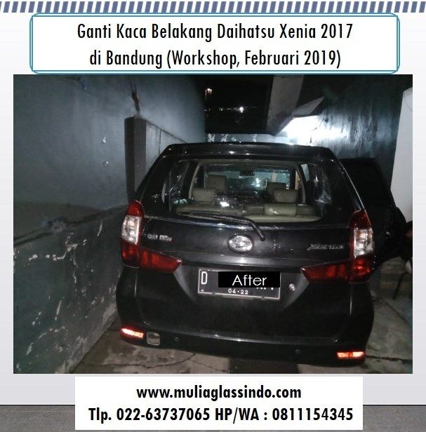 Kaca Belakang Xenia di Bandung