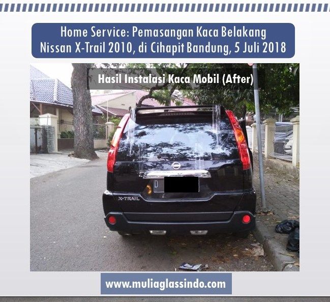 Kaca Belakang Nissan X-Trail