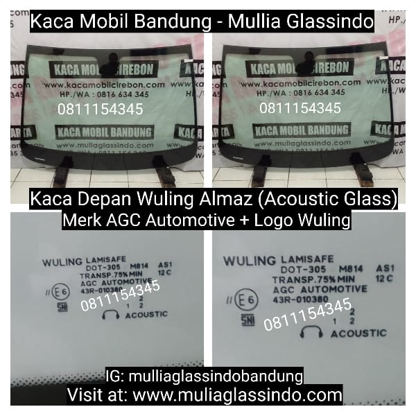 Toko Kaca Mobil Wuling Almaz Original di Bandung Garut Sumedang Subang Purwakarta Cianjur
