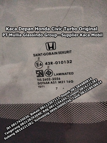 Kaca Mobil Honda Civic Turbo Bandung