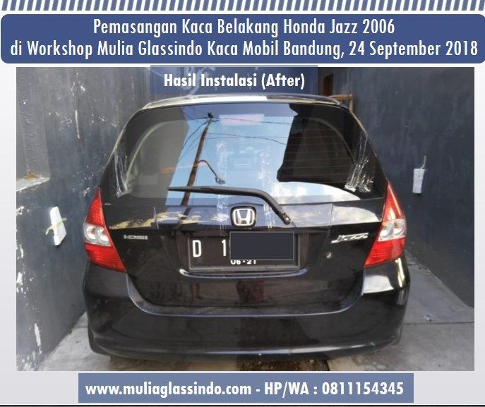 Kaca Belakang Honda Jazz
